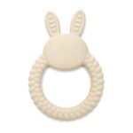BUNNY | Zacht siliconen bijtspeeltje | Sand - Afbeelding 2