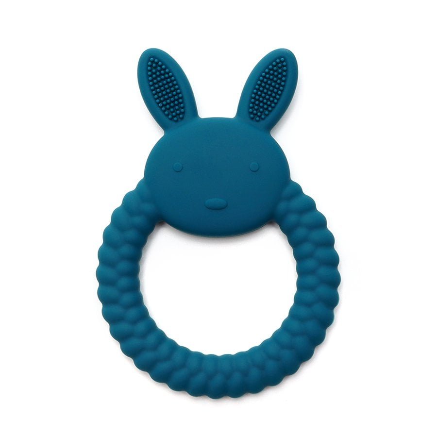 96f2cc61-ce9d-4911-a179-bf271599abdd_1200x1200_fill BUNNY | Zacht siliconen bijtspeeltje | COBALT - Afbeelding 1