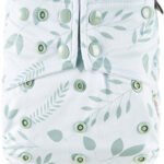HappyBear | Pocketluier - Botanical | Wasbare luier | Onesize - 5kg t/m 17kg | Dubbele lekgoten - minder kans op doorlekken | Dubbele pocketopening | Inclusief bamboe booster & microvezel booster