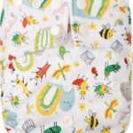 HappyBear - Pocketluier Insecten | 4-15kg - Onesize - Wasbare luiers - Herbruikbare luiers