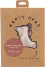 Pocketluier - Nougat | Inclusief 2 boosters | Wasbare luier | Onesize - 5kg t/m 17kg | Dubbele lekgoten - Afbeelding 2