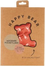 HappyBear | Pocketluier - Savanna | Wasbare luier | Onesize - 5kg t/m 17kg | Dubbele lekgoten - minder kans op doorlekken | Dubbele pocketopening | Inclusief bamboe booster & microvezel booster - Afbeelding 2