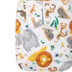 HappyBear - Pocketluier Wilde Dieren | 4-15kg - Onesize - Wasbare luiers - Herbruikbare luiers