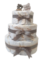 Luiertaart- 001 - Afbeelding 4